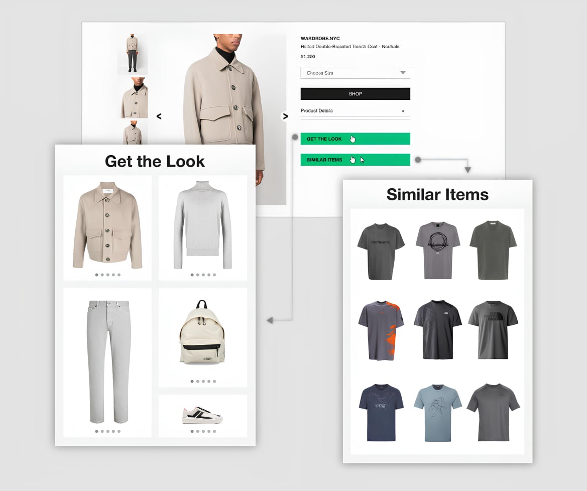 Artificial Intelligence for Fashion. Lookerz. AI outfits. Outfits Generator